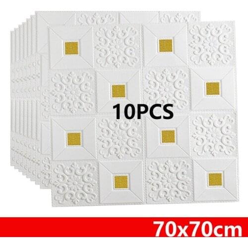 3D Wall Stickers Roof Self-adhesive Ceiling Wallpaper decorative Panels Foam Home Decor House Office Kids Living Room Decoration
