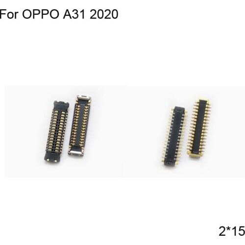 5pcs Dock Connector Micro USB Charging Port FPC connector For OPPO A31 2020 Logic on motherboard mainboard For OPPO A 31 2020