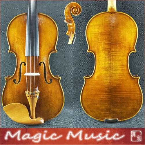 50 Years Old Spruce! Copy of a 19th Century Italian Violin Size 4/4, Italian Handmade Oil Antiqued Varnish