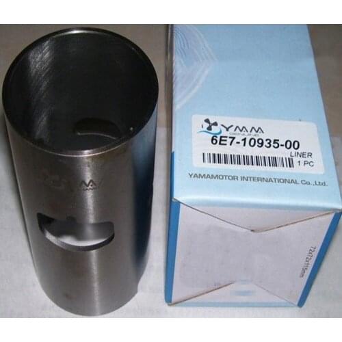 Free shipping marine outboard motor part cylinder diameter 56 mm for Yamaha 2 stroke 15 HP gasoline boat engine 6E7-10935