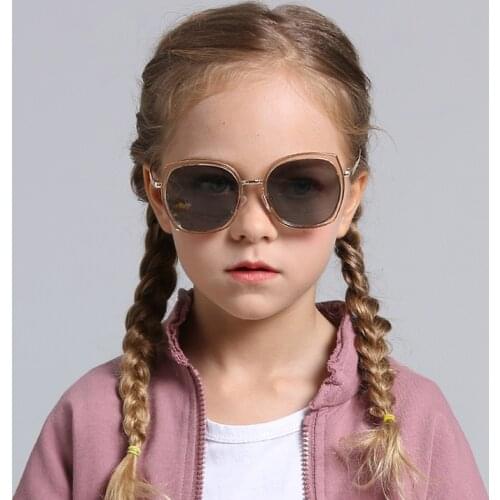 Children Sunglasses Polarized Kids Boys Girls Fashion Alloy Vintage Unisex Riding Sun Glasses Cool Outdoor Eyewear UV400 3061