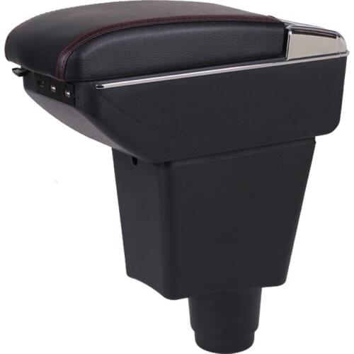 For Renault Logan Armrest For Renault Sandero 2 2018 Car Armrest box Interior special Retrofit parts Center Storage box