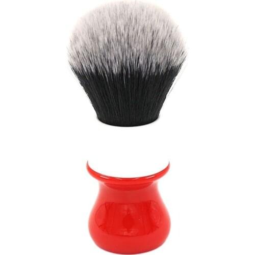 Yaqi 26mm Ferrari Rough Complex White Version Shaving Brush With Tuxedo Knot
