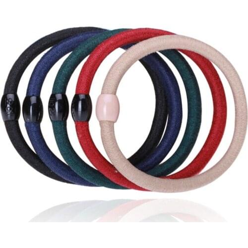 Korean version of the fashion tie ribs high elastic head rope boutique shop supplies hair accessories hair ring wholesale