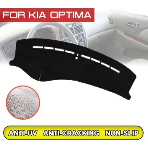 For KIA Optima Car Dashboard Mat Anti-dirty Non-slip Dash Cover Mat UV Protection Shade