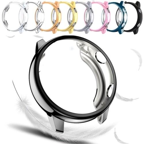 Soft Case for Samsung Galaxy Watch Active 2 1 40mm 44mm Bumper Protector Cover TPU Screen Protection Shell Accessories