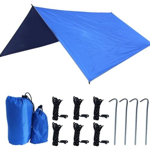 NEW Awning Waterproof Tarp Tent Shade Ultralight Tarp For Garden Canopy Sunshade Outdoor Camping Hammock Beach Sun Shelter Tent