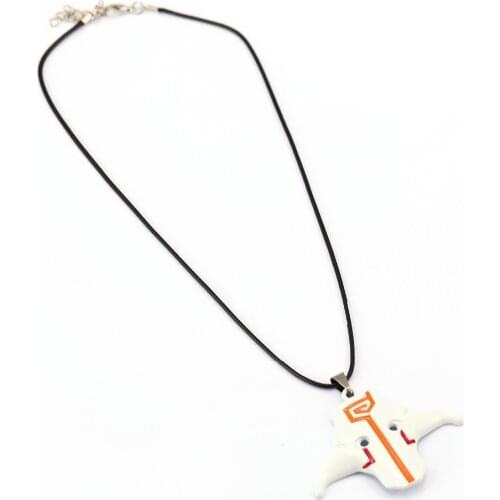 DOTA 2 Necklace Cool Men Women Leather Rope Jugg Mask Pendant Game Gift Jewelry