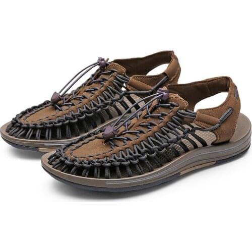 Мужские сандали QOPLYEE China At AliExpress