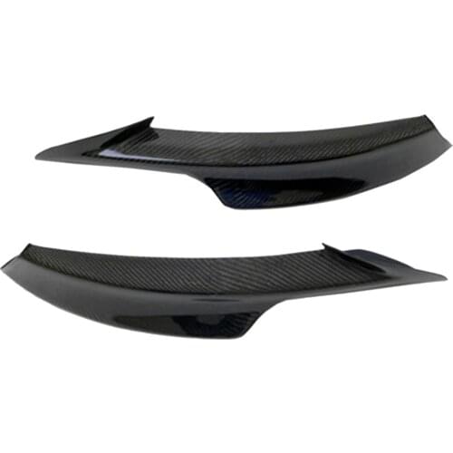 2 2Pcs Front Bumper Splitter for BMW 3-Series E90 Sedan E91 Touring 09-12
