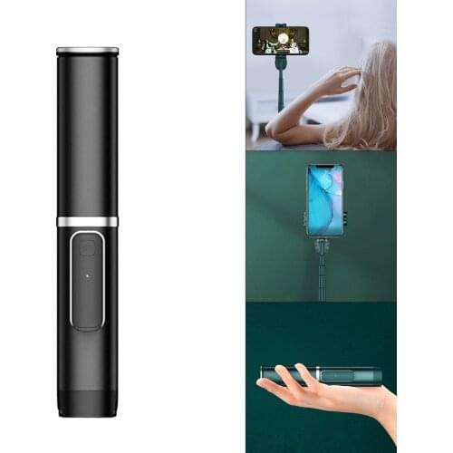 H1 Selfie Stick Integrated Mobile Phone Bracket Bluetooth Remote Control Hidden Storage Mobile Phone Selfie Stick for Photo