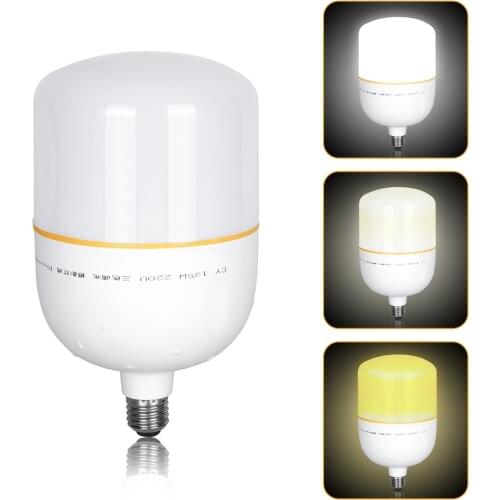 2-Color Temperature Photography LED Lighting Bulbs High Bright 135 Watt E27 Base For Photographic Photo Video Studio