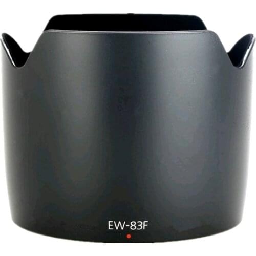 1pcs EW-83F Camera Bayonet petal Lens Hood Reversible suit for canon EF 24-70mm f/2.8L USM 77mm lens hood
