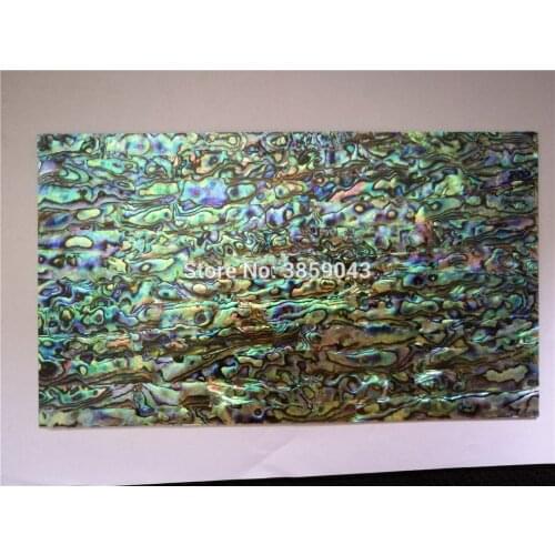 2mm thick blue color AAA grade abalone paua shell laminate sheet for guitar and wood inlay qch209
