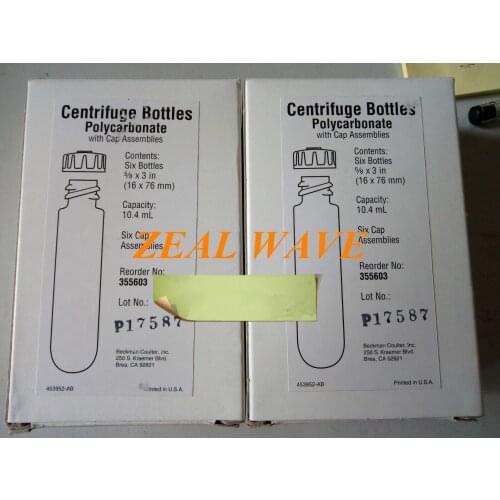 355603 Beckman 10.4ml Ultracentrifuge Tube With Lid