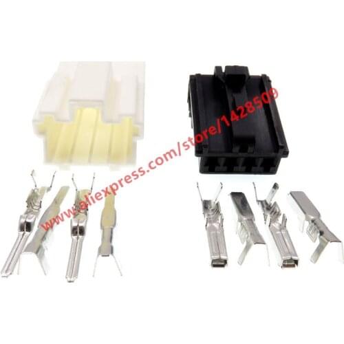 5 Sets 4 Pin Female Male Automotive Canle Connector For Car