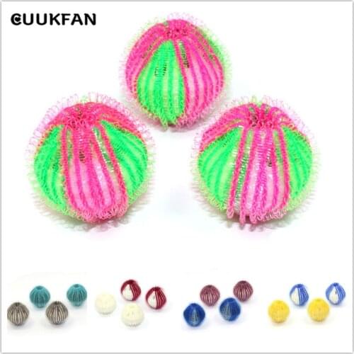 8PCS Laundry Fur Remover Washing Machine Cleaner Laundry Hair Removal Balls For Washing