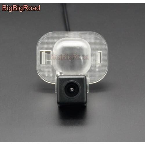 BigBigRoad Car Rear View Camera For Hyundai ix20 i25 Accent Grand Avega Verna Solaris Sedan Rio K2 For Kia Forte 2009 2010 2011