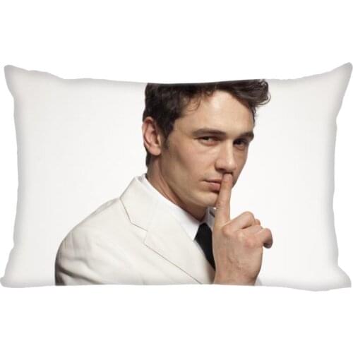 Custom James Franco Rectangle Pillowcase zipper dakimakura Classic Pillow Case size 35*45cm DIY Gift