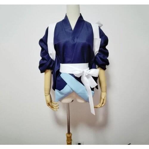 Hot Anime Touken Ranbu Cosplay Clothes Sayosamonji Halloween Cos Costumes Clothing Set Kimono + Shorts + Belt