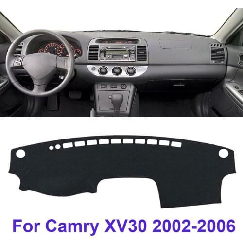 For Camry XV30 2002-2006 Car Dashboard Cover Dash Mat Dashmat Mats Sun Shade Pad Instrument Platform Accessory Carpet
