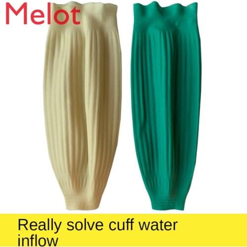 LaTeX Oversleeve Waterproof Greaseproof Wear-Resistant Sleeve Rubber Oversleeve Kitchen Aquatic Female Oversleeve Head