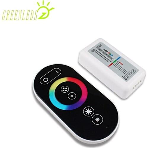 LED RGB Color All Touch Plastic Controller DC12-24V 12A JM-QC81 With High Quality 3 Years Warranties