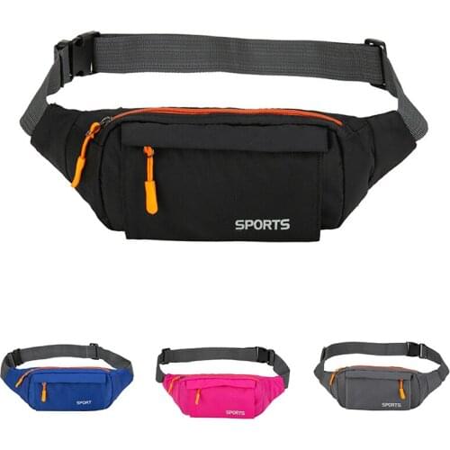 Fashion Men Sports Waist Packs Waterproof Running Bag Outdoor Waist Bag Riding Mobile Phone Fanny Pack Gym Belt Bags