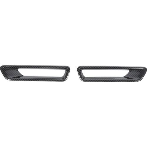 Front Light Eyebrow Decoration Cover Trim Fog Light Sticker for Ford Mustang 2010 2011 2012 2013 2014