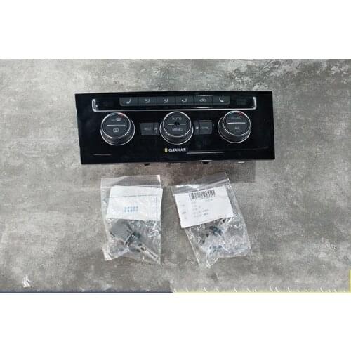 NEW original Upgrade Manual To Automatic Climatronic Air Condition AC Control Switch Panel With seat heating For V W Golf 7