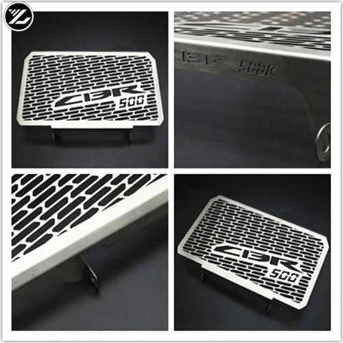 News Motorcycle fencing fender Stainless Steel Guard Radiator Grille Cover Fits For HONDA CBR500 2013 2014 2015 cbr500 cb500