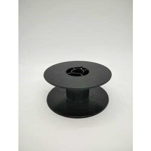 320pcs 100mm/40mm Plastic Spools Wheel Black Empty Wire Bobbins Round for Beading Cord, Wire, String Ribbon Jewelry Accessories