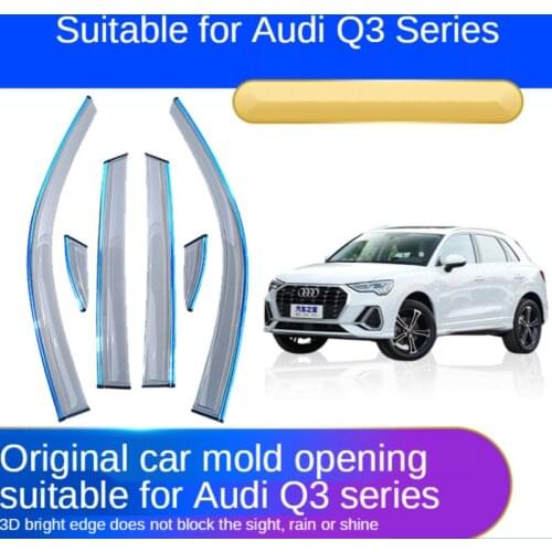 Is suitable decoration to the audi Q3 weather block car window waterproof rain board the window the rain eyebrow