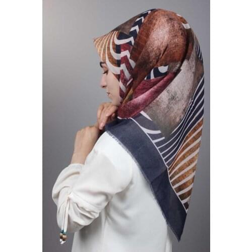 ERİPEK PATTERNED DISASSEMBLY MUSLIN-DESEN-02-RENK-08