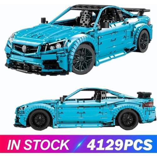 T5002 4129Pcs High-Tech 60193 Famous Sports Car Building Blocks Moc Speed Racing Model Bricks Assembly Diy Toys Birthday Gift
