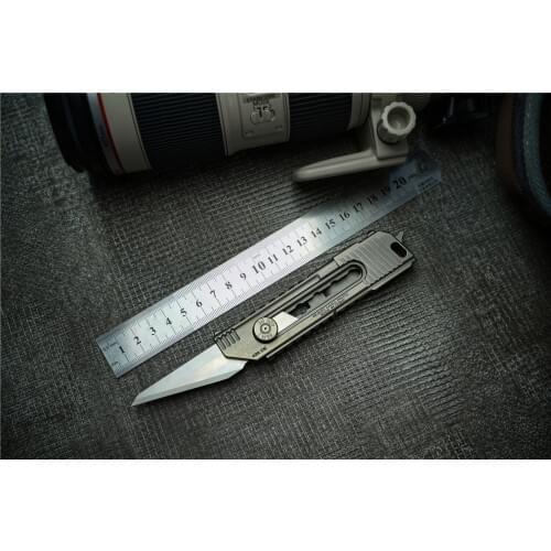 Utility Knife EDC Titanium Alloy CNC Portable Box Opener Paper Cutter Portable Tools