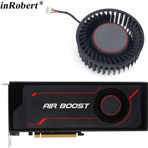 75mm PLB07525B12HH 12V 1.20A Graphics Card Fan For Gigabyte XFX Sapphire AMD MSI RX Vega 56 64 Air Boost 8G GPU