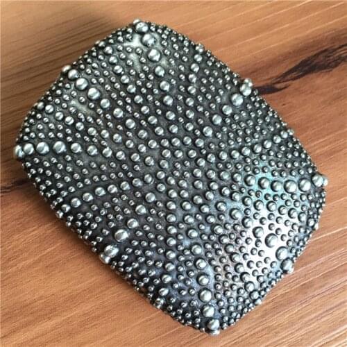 High Quality Vintage Dots Belt Buckles For Belt Alloy Fashion Belt Buckle For Man Belt 2018 AK0025