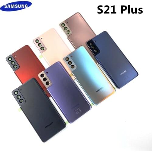 Back Battery Cover Door Housing Replacement For SAMSUNG Galaxy S21 Plus S21+ G996 G996B G996F G996B/DS Rear Glass Case Lid Shell