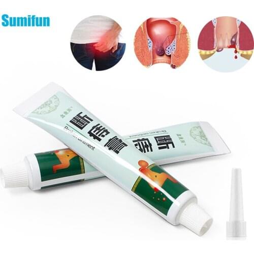 1Pcs Herbal Hemorrhoids Cream Effective Treatment Chinese Anti Hemorrhoid Ointment External & Internal Anal Fissure Health Care