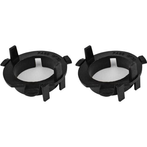 2Pcs H7 LED Headlight Bulb Base Adapter Holder Retainer For Hyundai Sonata Tucson Nissan Qashqai Kia Sportage K3 Sorento