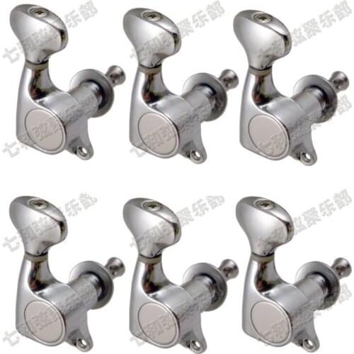 6R V1200 Electric Guitar strings button Tuning Pegs Keys tuner Machine Heads Guitar accessories Parts Musical instruments
