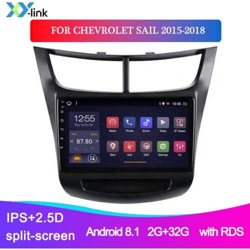 Android 8.1 Car multimedia DVD Player for chevrolet SAIL 2015-2018 GPS Navigation system radio Audio stereo accessories no 2 din