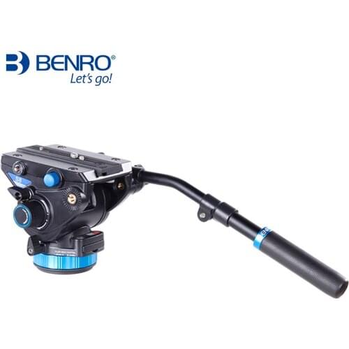 Benro S8 camera Video Heads Aluminum Hydraulic Head For Video Tripod For Bird Watching EU duty free