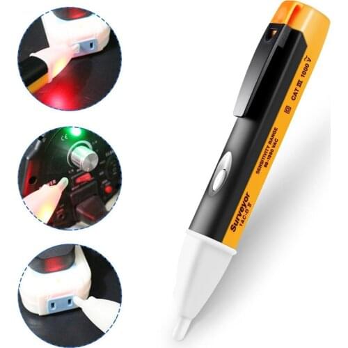 Digital Electrical Socket Wall AC Power Outlet Voltage Detector Sensor Tester Pen 90-1000V Measure Voltage Instruments Car Parts