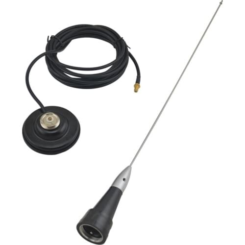 Nagoya NMO Antenna Bracket Set MHG-450UV Dual Band 144/430MHz Antenna W/ SMA-Female RB-35 NMO Magnetic Mount