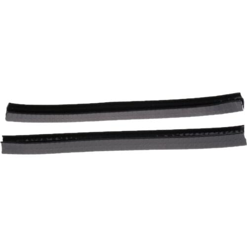 2pcs Rubber Longboard Skateboard Deck Protection Strip Skateboard Nose Tail Guard 12cm Outdoor Skateboarding Accessories