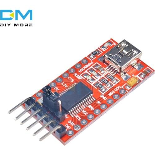 FT232RL FTDI Serials Adapter Module Mini Port for Arduino USB to TTL/CMOS Level 3.3V 5.5V RXD/TXD Board DIY KIT Mini USB
