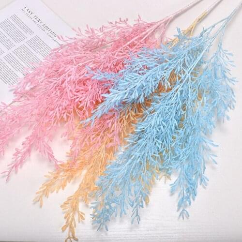 New Migrass Simulation Flower Albizia Julibrissin Wedding Flowers Wedding Hall Flower Arrangement Ceiling Decoration