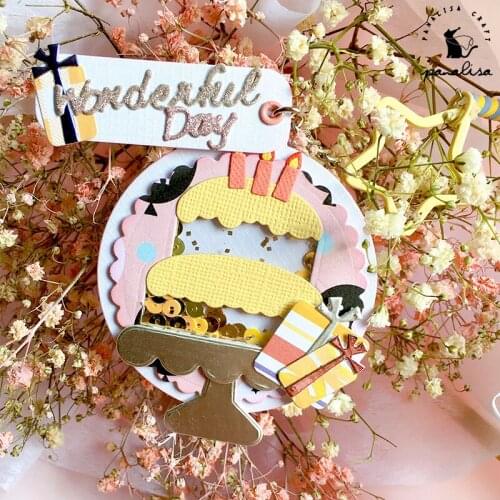 Panalisacraft sweet cake stand Metal Cutting Dies Stencils for DIY Scrapbooking/photo album Decorative Embossing DIY Paper Cards